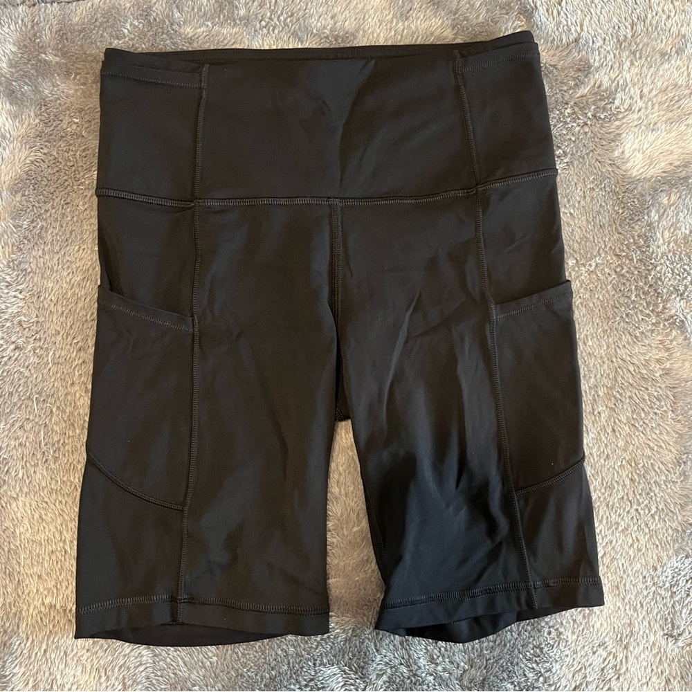 Lululemon Black Bike Shorts